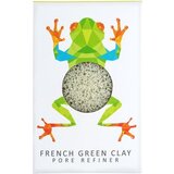 The Konjac Sponge Company rainforest frog mini face puff z zeleno francosko glino Cene