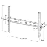 Vivanco TV Halterung Neigbar bis 85" 37985 BTI 8060 Vesa 600, 50kg, Diebstah Flach Neigbar | Shoptok.si