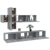  Komplet TV omaric 7-delni siv sonoma konstruiran les, (20734861) | Shoptok.si