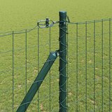 Euro ograda s špicama 10 x 1,6 m Čelik premazan PVC-om Zelena | shoptok.hr