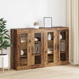  Ormarčići montirani na zid 2 pcs Staro drvo 69,5 x 34 x 90 cm | shoptok.hr