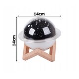  Vlažilec zraka difuzor aromaterapija LED RGB USB 250ml planet | Shoptok.si