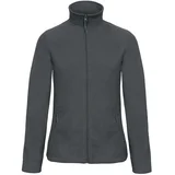 ZIP-FLIS B&C ID.501 ŽENSKA 280G TEMNO SIVA M