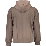 Calvin Klein SWEATSHIRT WITHOUT ZIP MAN BROWN | Shoptok.si