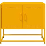 TV ormarić boja senfa 68 5 x 39 x 60 5 cm čelični | shoptok.hr