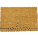 Artsy Doormats sivi otirač od prirodnih kokosovih vlakana Welcome Scribbled, 40 x 60 cm Cijene