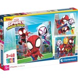 Clementoni Disney Spidey 3x48 kosov Superbarvna sestavljanka - | Shoptok.si
