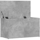  Škrinja za pohranu boja betona 84x42x46 cm konstruirano drvo | Eponuda.com