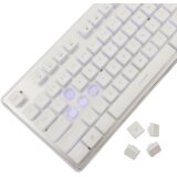 WHITESHARK Tachi GK-003241 gaming tipkovnica, US, bijela | shoptok.hr