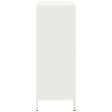vidaXL Visoka omara bela 39x35x103,5 cm jeklo | Shoptok.si