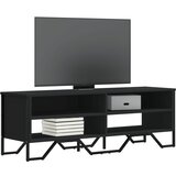 vidaXL TV omarica črna 122x34x41 cm inženirski les Cene
