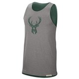 Nike Majice s kratkimi rokavi Nba Milwaukee Bucks Standard Issue Reversible Zelena | Shoptok.si