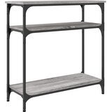  Konzolni stol siva boja hrasta 75x29x75 cm konstruirano drvo | Eponuda.ba