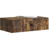 Stolna Stenska stranska miza Dimljen hrast 59 x 34,5 x 17 cm, (5000232346) | Shoptok.si