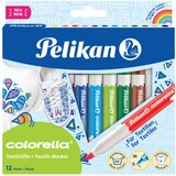 Pelikan flomaster za tekstil colorella, kartonska škatla 12, (21655569) Cene