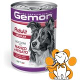 Gemon adult Medium Chunks with Beef and Liver 415g, Vlažna Hrana za Srednje Rase Cene