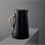 Stelton Črn grelnik vode iz nerjavečega jekla 1,2 l Emma – | Shoptok.si