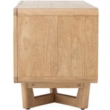 Bloomingville Komoda iz masivnega kavčukovca v naravni barvi 120x55x45 cm Serrone – | Shoptok.si
