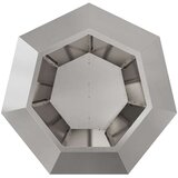  Sadilica 2 pcs Srebrno 75 x 75 x 60 cm Nehrđajući čelik | Eponuda.com