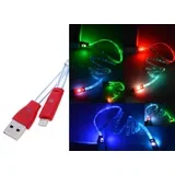 Kabel LED 8 pin USB za Iphone 5,6