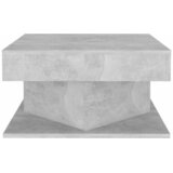  Stolić za kavu boja betona 57 x 57 x 30 cm konstruirano drvo | Eponuda.com