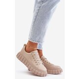 Big Star Insulated women's sneakers Big Star beige | Shoptok.si