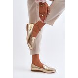 EVENTO Women's Flat Heel Loafers Gold Sylvaine | shoptok.hr
