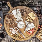Boska Deska za rezanje okrogla z ročajem 53x40,2x5cm / les, (20455052) | Shoptok.si