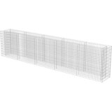  Gabionska sadilica od pocinčanog čelika 450 x 50 x 100 cm | shoptok.hr