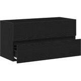  Kupaonski ormarić za sudoper Crni hrast 90 x 38,5 x 45 cm | shoptok.hr