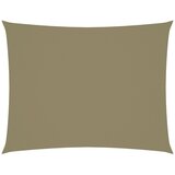 vidaXL Senčno jadro oksford blago pravokotno 2,5x4 m bež, (20965765) | Shoptok.si