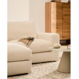 Kave Home Bež kutna garnitura od šenila (s lijevim kutom/s ležaljkom) Alea – | shoptok.hr