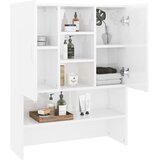 Ormarić za perilicu rublja visoki sjaj bijeli 70,5x25,5x90 cm | shoptok.hr