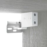  Stenska nočna omarica 2 kosa siva sonoma 35x35x20 cm, (20600841) | Shoptok.si
