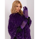 Wool Fashion Italia Gloves-AT-RK-2310.91-dark purple | shoptok.hr