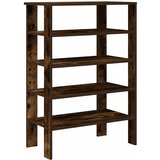 vidaXL Regal za čevlje dimljen hrast 61x32x87,5 cm inženirski les, (22013731) | Shoptok.si