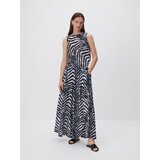 Reserved Široke hlače s modalom - šaren | shoptok.hr