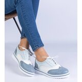 Gemre Blue classic Oxford shoes Toddi | Shoptok.si