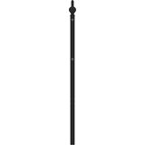  Metalno zamjensko uzglavlje crno 193 cm | shoptok.hr