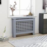 vidaXL pokrov za radijator antracit 112 x 19 x 81 cm mdf | shoptok.hr