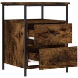  Noćni ormarići 2 kom boja hrasta 44x45x60 cm konstruirano drvo | shoptok.hr