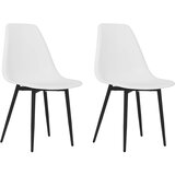 Maison Chic Jedilni stoli - Vzorci stoli 2 kosa bele barve PP A178, (22032792) | Shoptok.si