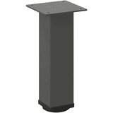 vidaXL Noge za mizo za kavo 4 kosi antracit 42-44 cm jeklo | Shoptok.si