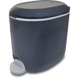 Addis Tamno siva plastična kanta za smeće s pedalom 3,5 l – | shoptok.hr