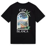 Casablanca Majice s kratkimi rokavi MS25-JTS-001-11 Črna Cene