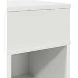  Noćni ormarić s ladicom bijeli 25x31x66 cm | shoptok.hr