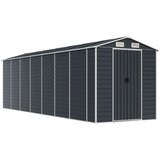  Vrtno spremište antracit 191 x 640 x 198 cm pocinčani čelik | shoptok.hr