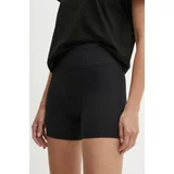 Dkny Kratke hlače ženske, črna barva, DP4S5172