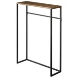 Črna stranska mizica 18.5x60 cm Tower –
