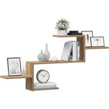  Zidna polica boja artisian hrast 104x15x49 cm drveni | shoptok.hr